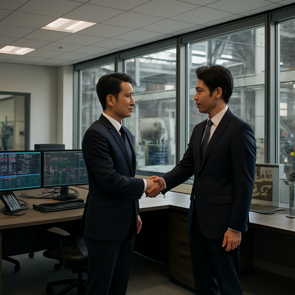製造業と専門商社の事業承継の様子